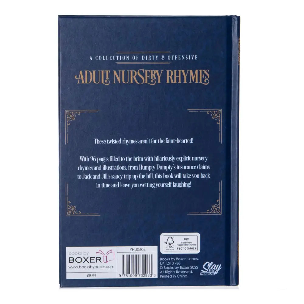 Adult Nursery Rhymes Book - Books & Stationery