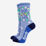 Nice Tits - Funny Women's Combed Cotton Socks | Laughing Sisters UK