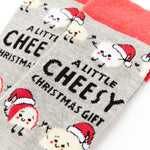Cheesy Christmas Gift Socks | Laughing Sisters UK