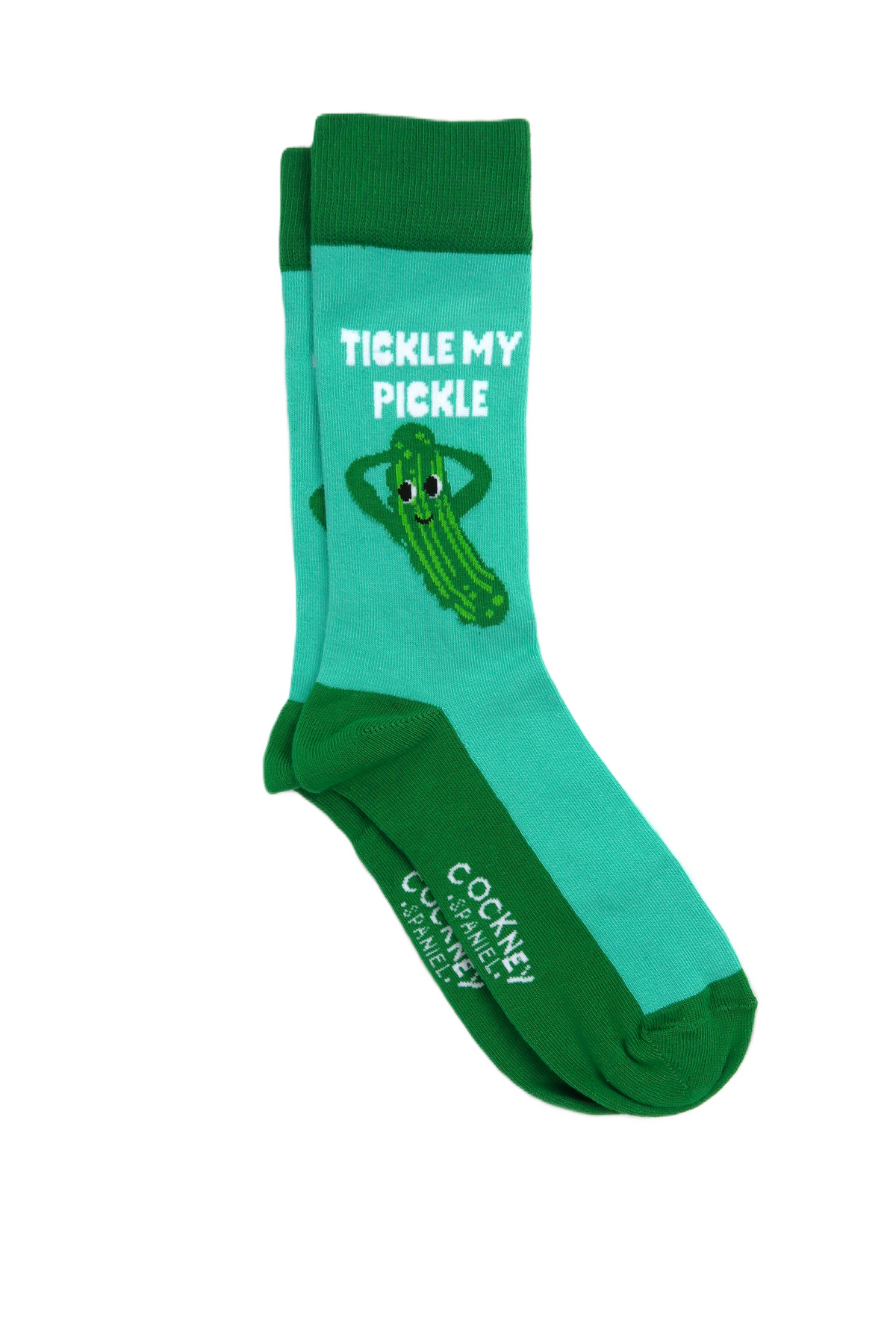 Tickle my pickle - funny Valentine's socks | Laughing Sisters UK