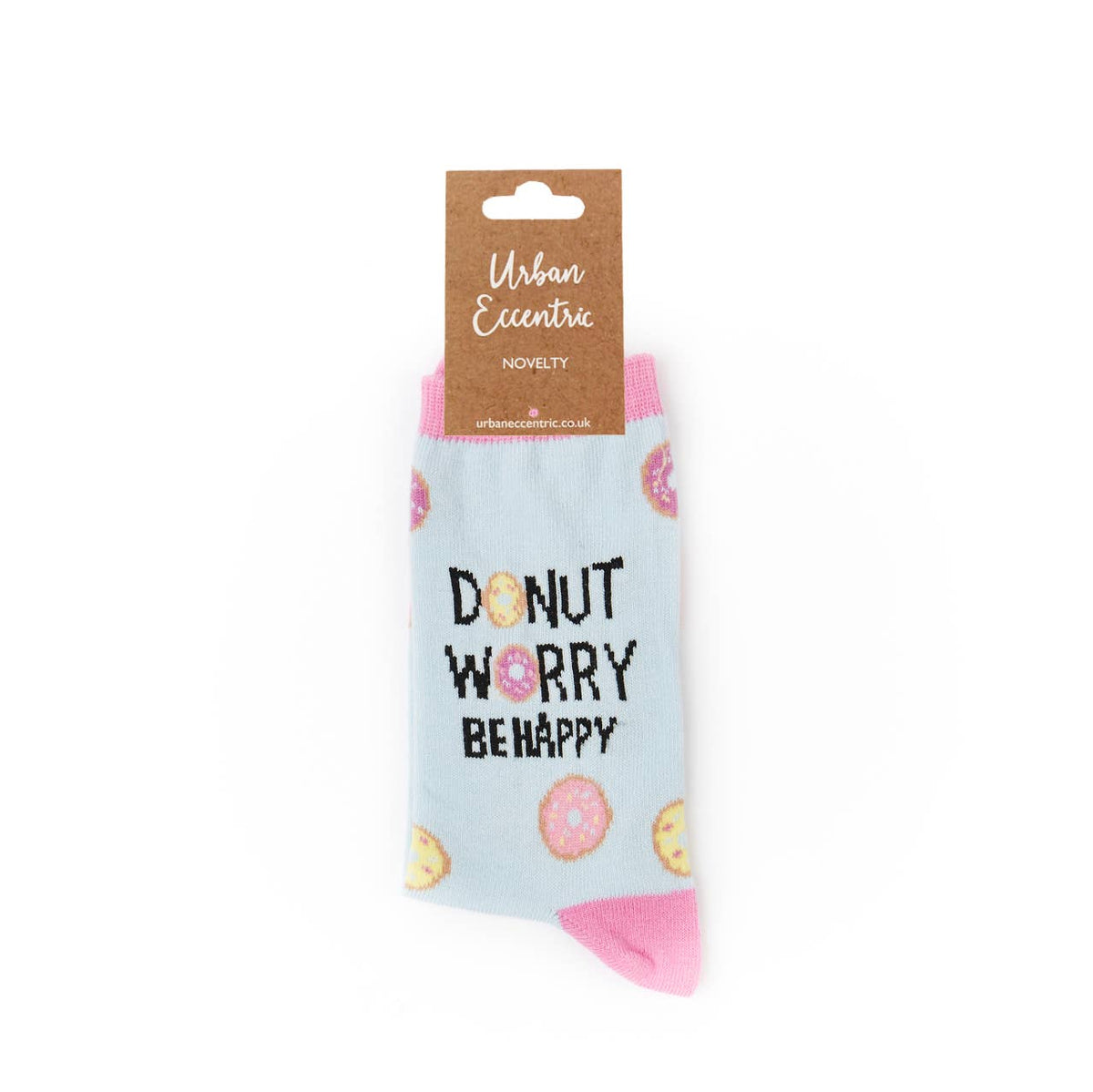 Donut worry, be happy women's socks | Laughing Sisters UK