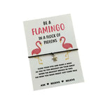 Be a Flamingo Wish String Bracelet - Jewellery