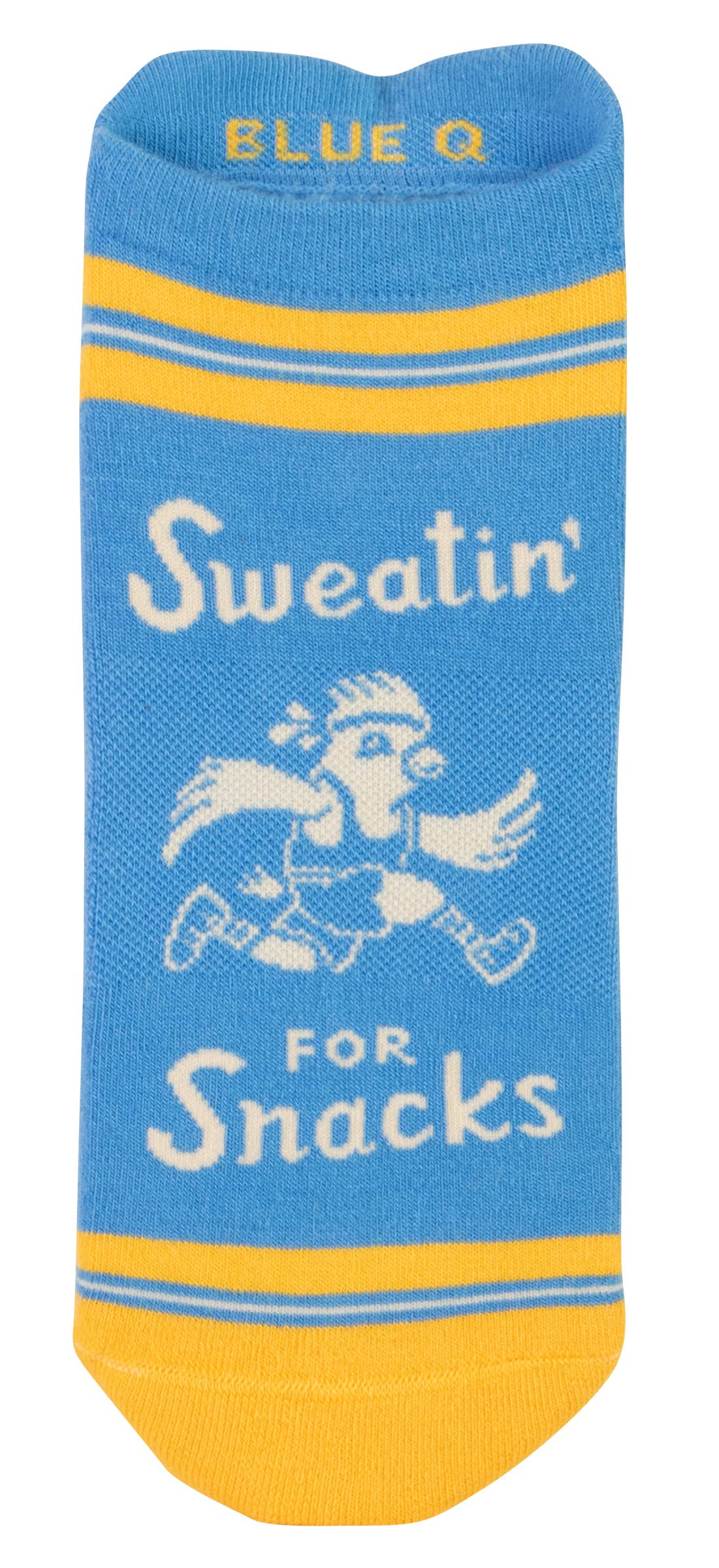 Sweating for snacks - funny womens trainer socks | Laughing Sisters UK