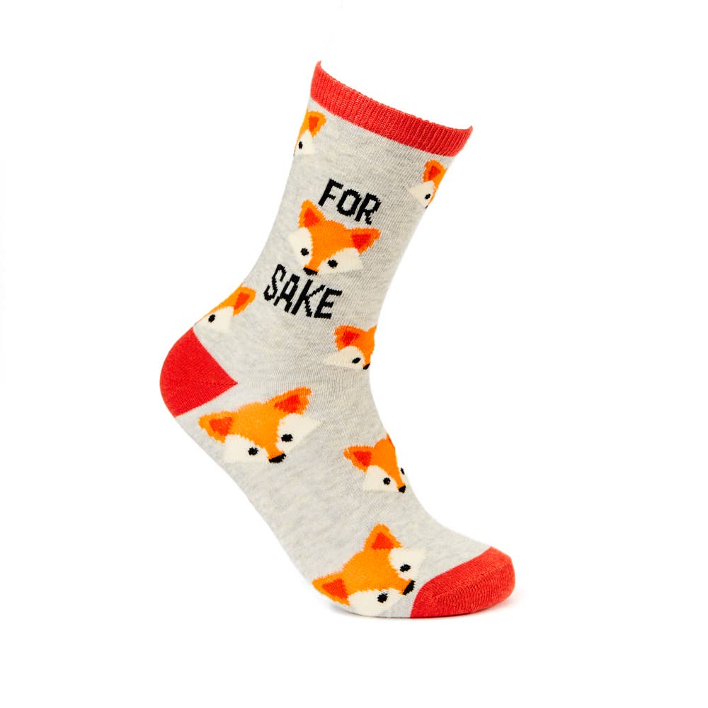For Fox Sake - Funny Socks | Laughing Sisters UK