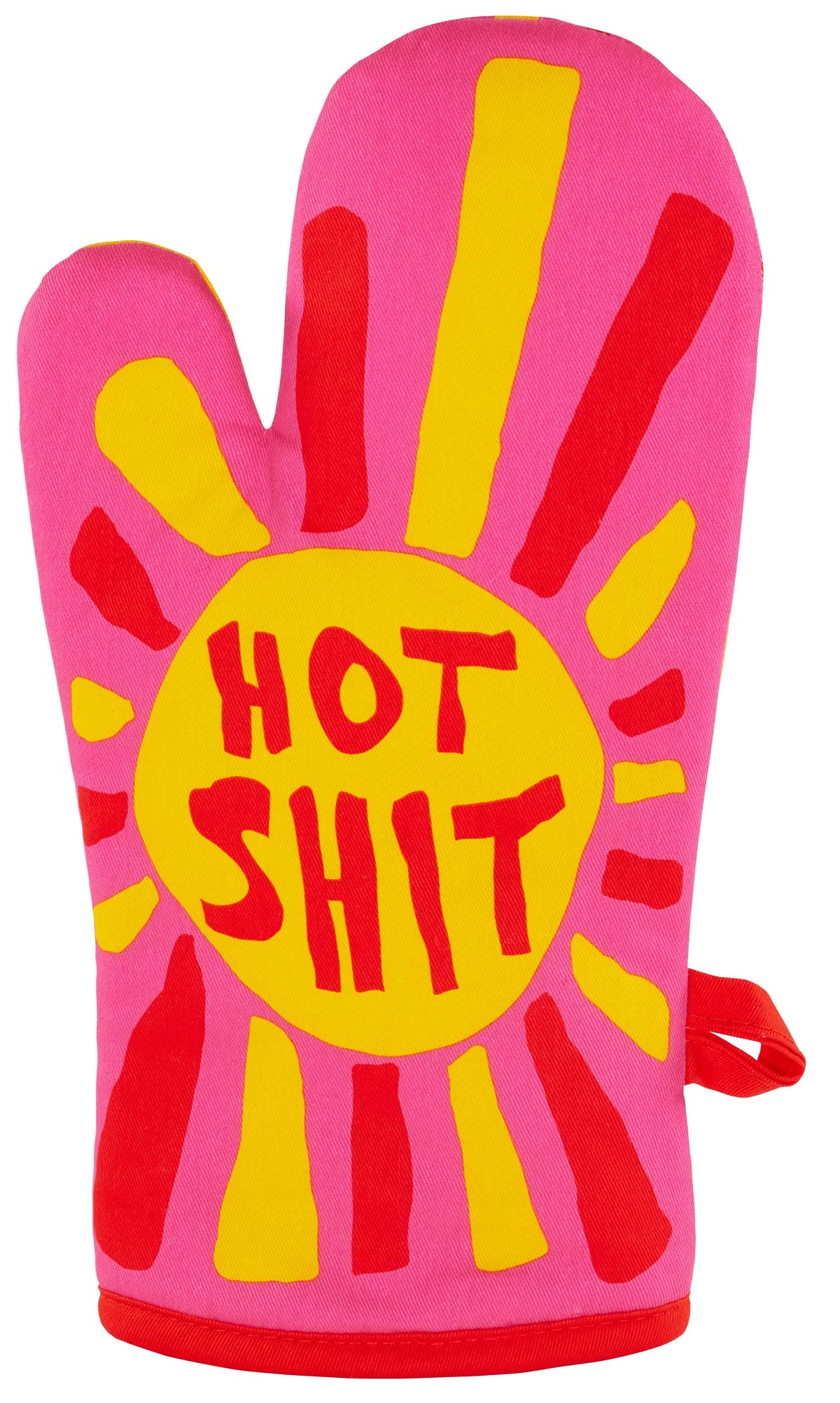 Hot Shit - funny oven glove kitchen gift | Laughing Sisters UK