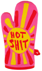 Hot Shit - funny oven glove kitchen gift | Laughing Sisters UK