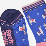 Party Llamas Women's Bamboo Socks