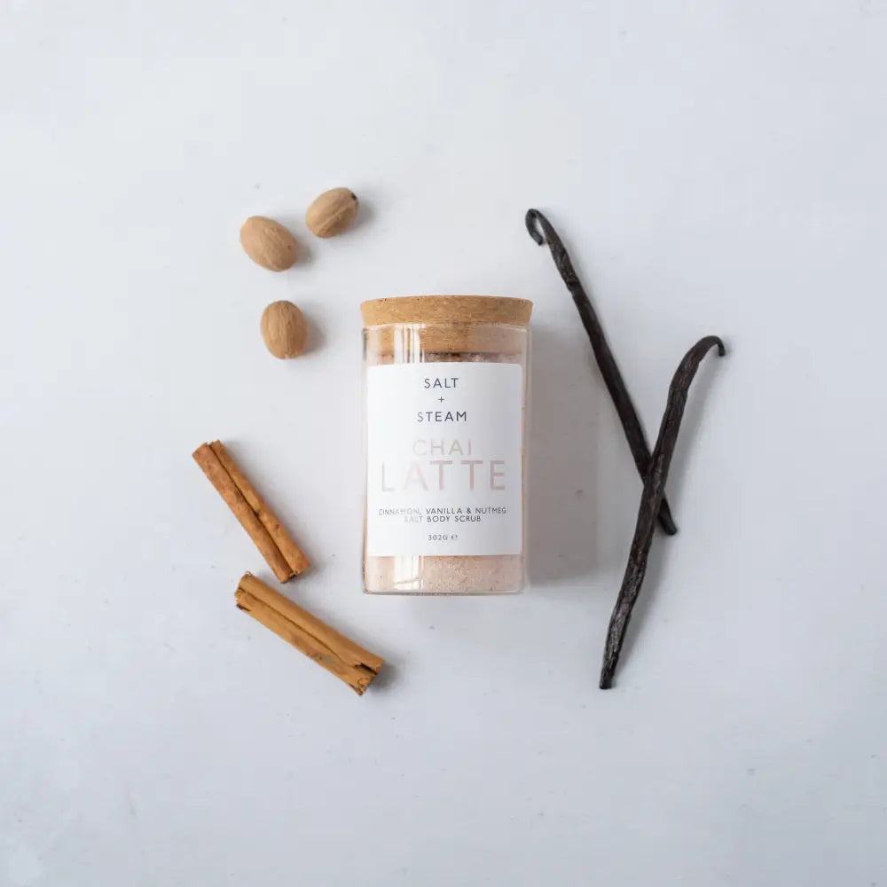 Chai Latte - Spiced Vanilla Body Scrub 302g - Bath & Beauty