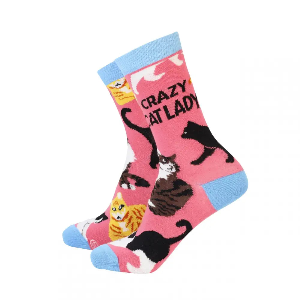 Crazy Cat Lady Bamboo Socks - Socks