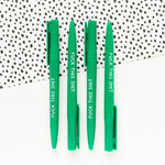 Green Fuck This Shit Recycled Pen - Laughing Sisters