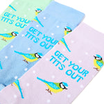 Get Your Tits Out - Funny Mens Socks | Laughing Sisters UK