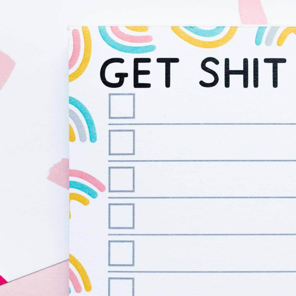 Get Shit Done Memo Notepad | Laughing Sisters UK