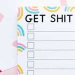 Get Shit Done Memo Notepad | Laughing Sisters UK