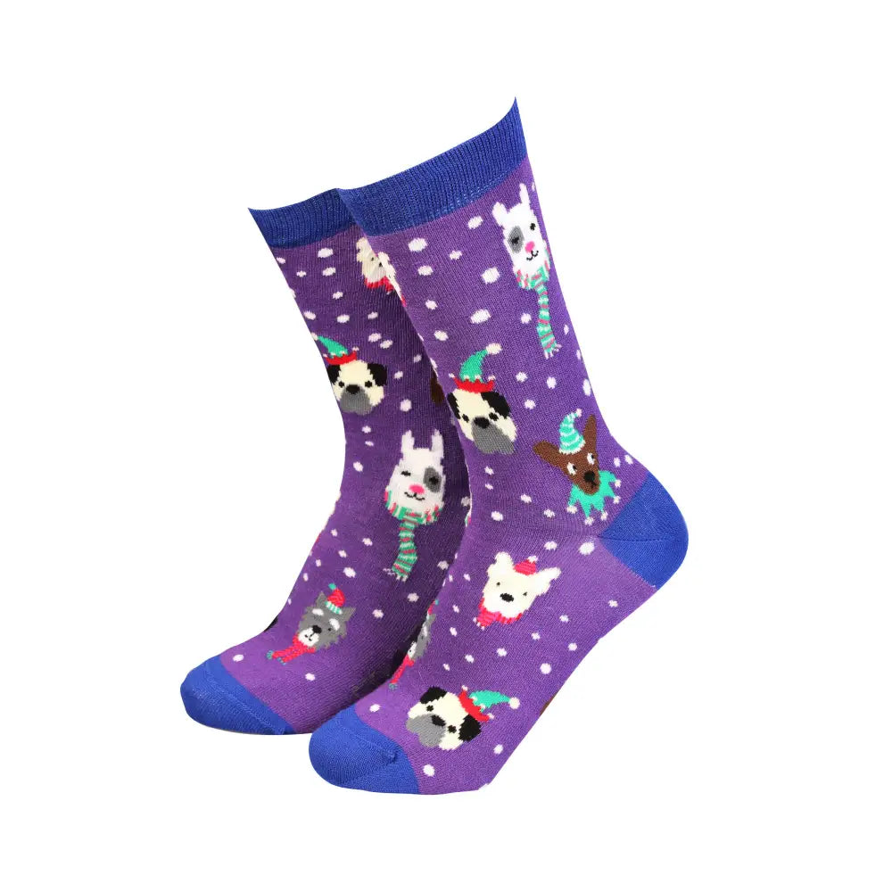 Dogs In Hats Bamboo Socks - Socks