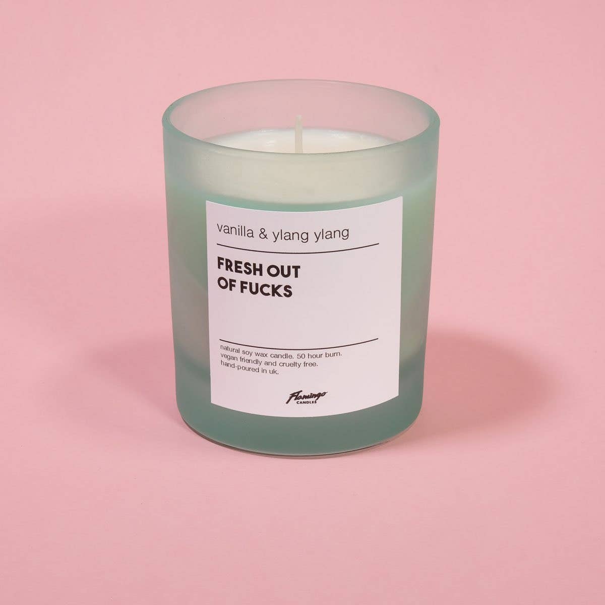 Fresh out of fucks - Funny Sweary Candle | Laughing Sisters UK