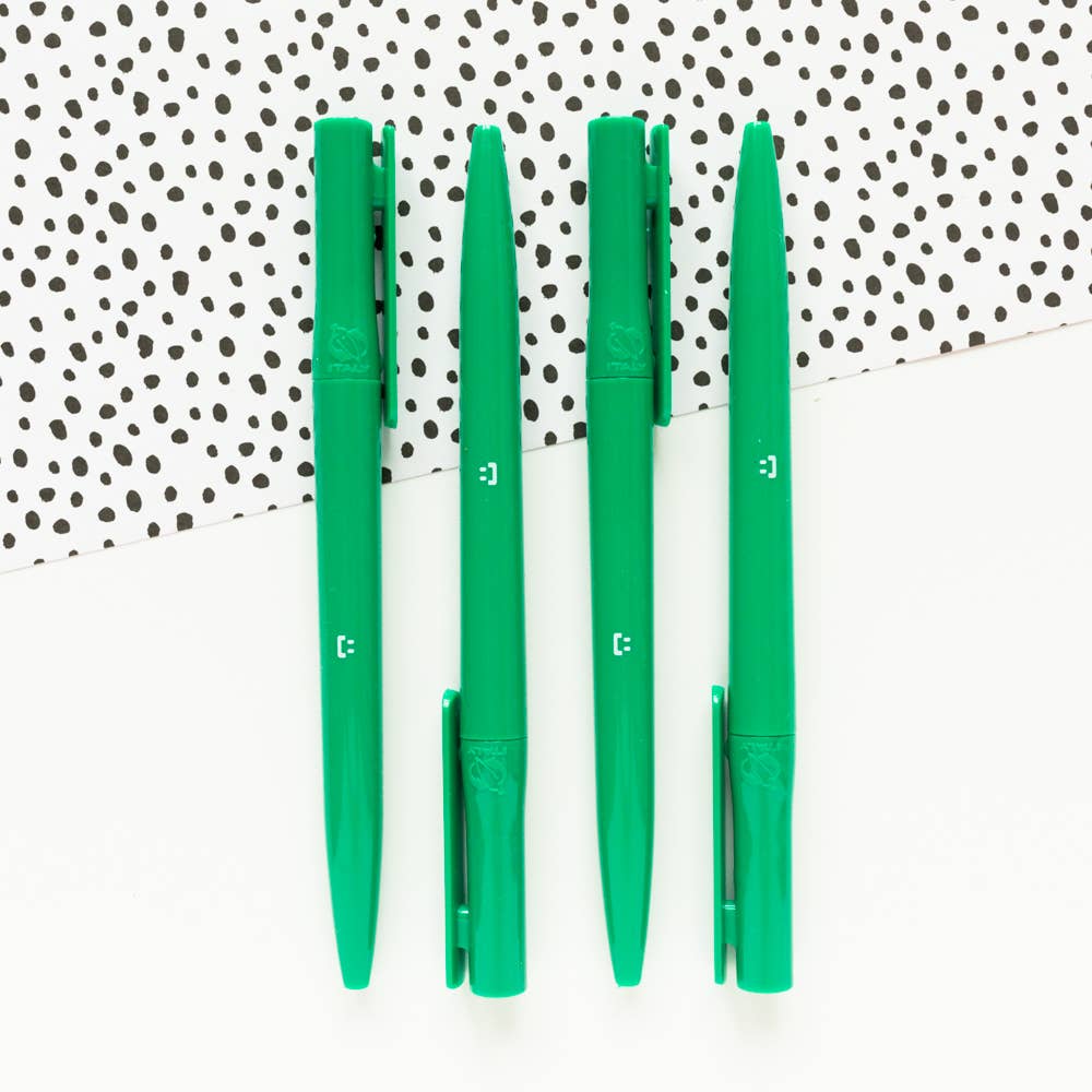 Green Fuck This Shit Recycled Pen - Laughing Sisters