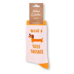 Silly Sausage - Funny women's socks | Laughing Sisters UK