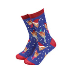 Christmas Highland Cow Women's Socks | Laughing Sisters UK