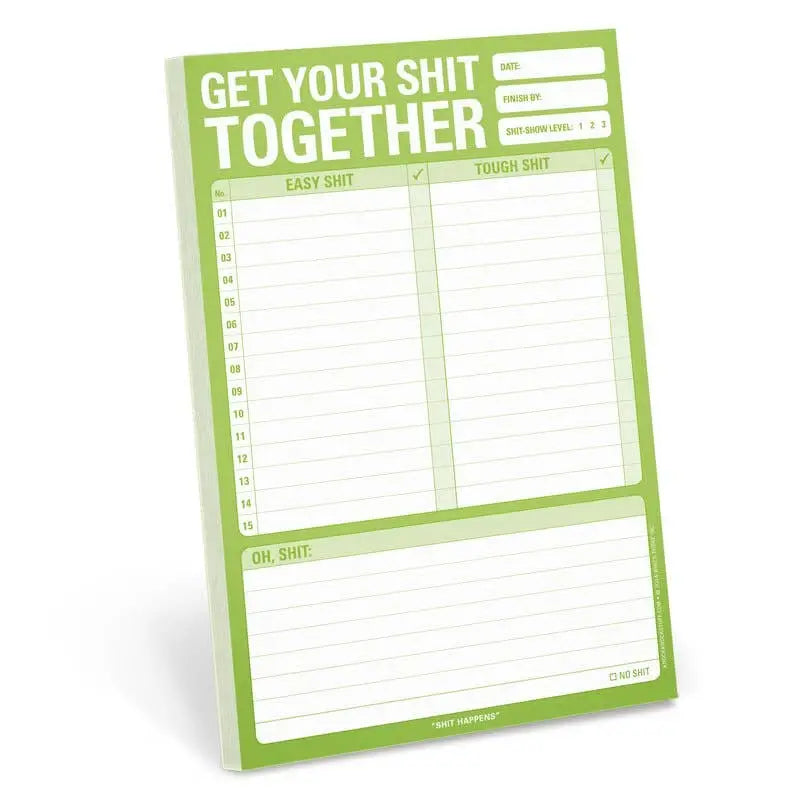 Get Your Sh*t Together Note Pad - Books & Stationery