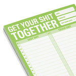 Get Your Sh*t Together Note Pad - Books & Stationery