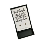 Good Friends are like Stars Silver Earrings - Jewellery