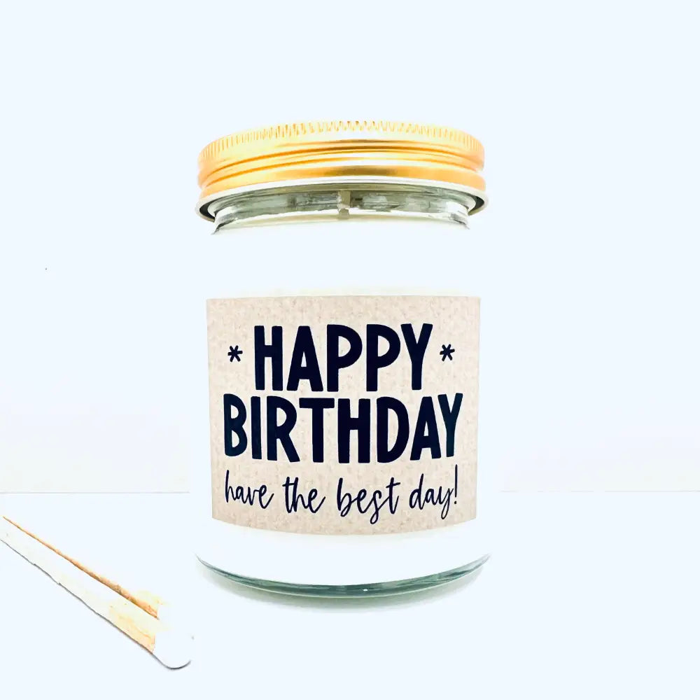 Happy Birthday Scented Candle - Candles