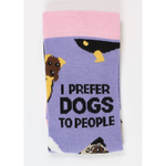 I prefer dogs to people - Women’s Bamboo Socks - Socks