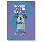 Koala Tea Postcard - Books & Stationery