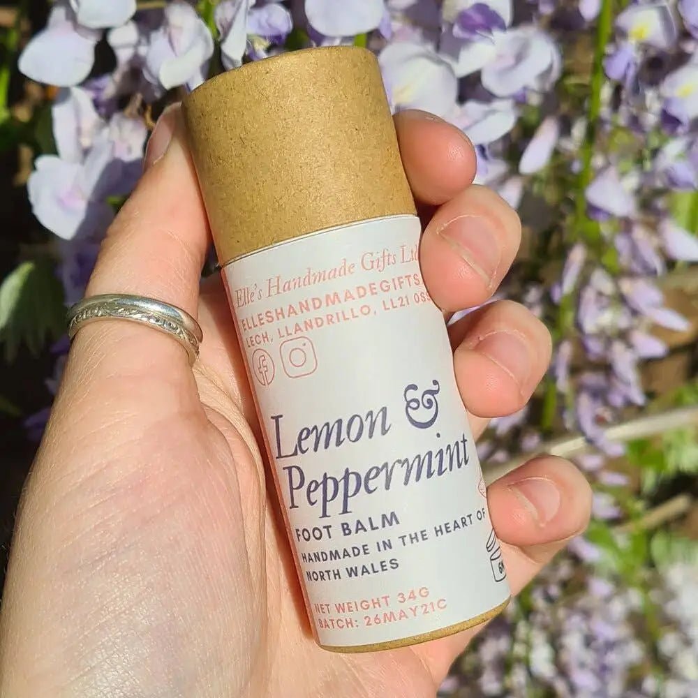 Lemon & Peppermint Foot Balm - Bath & Beauty