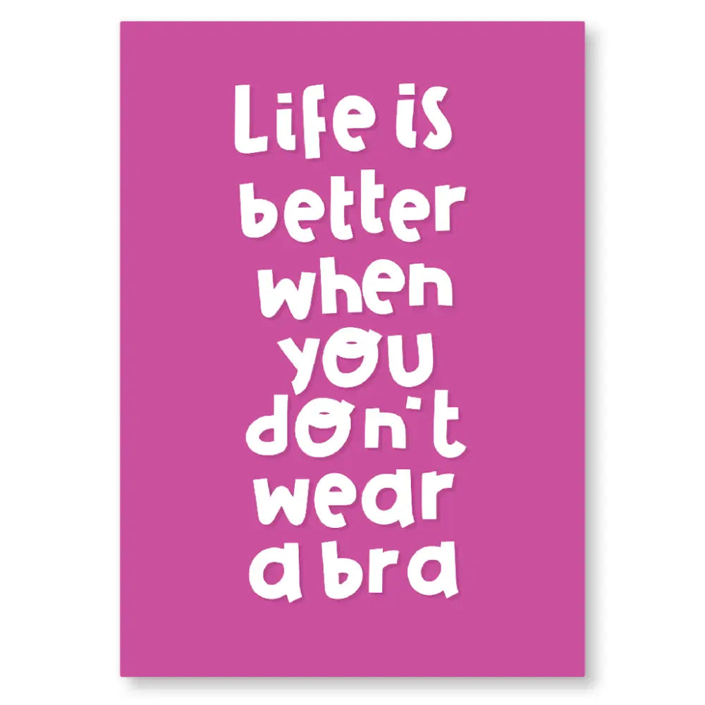 Life’s Better Postcard - Books & Stationery
