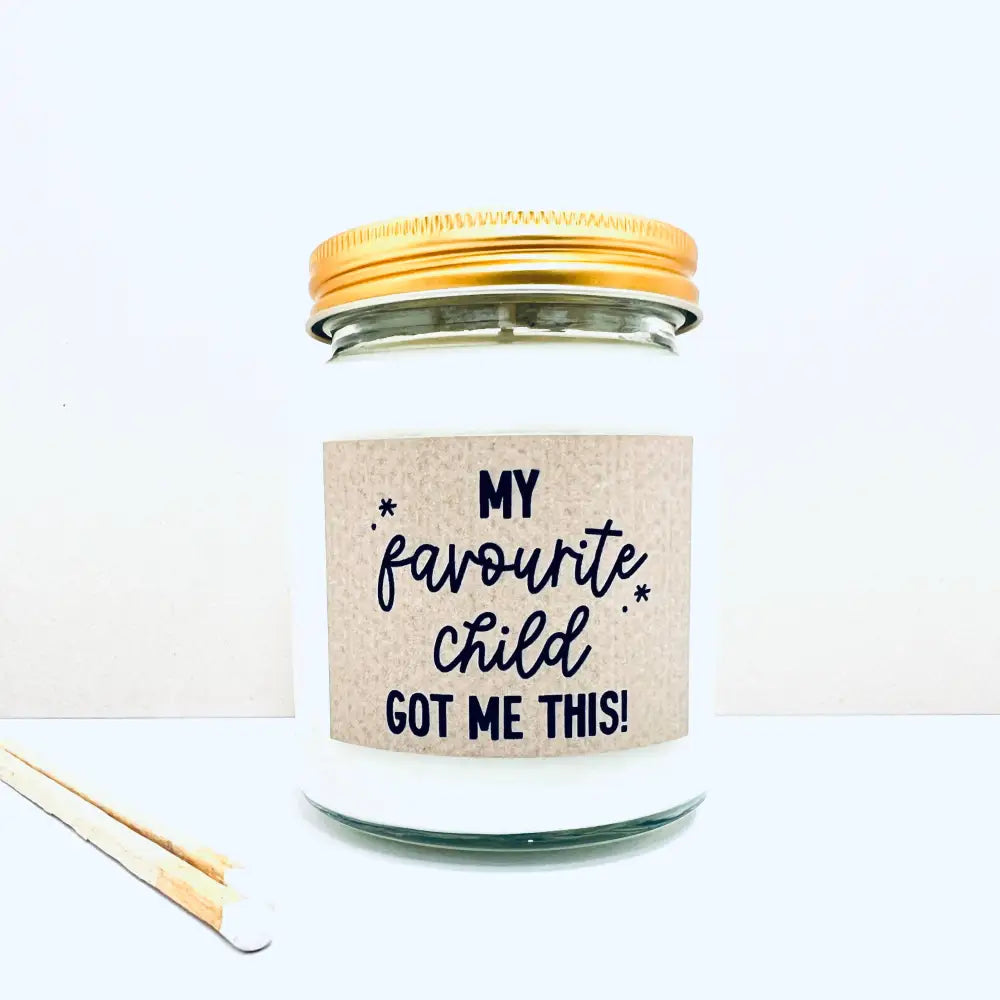 My favourite child Scented Candle - Candles