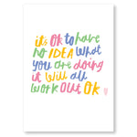 No Idea Postcard - Books & Stationery