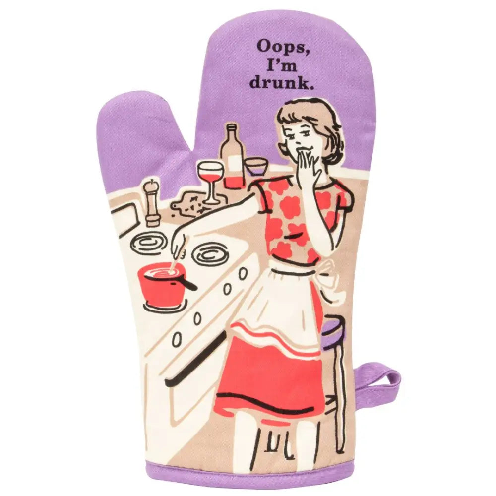Oops I’m Drunk Oven Mitt - Kitchen
