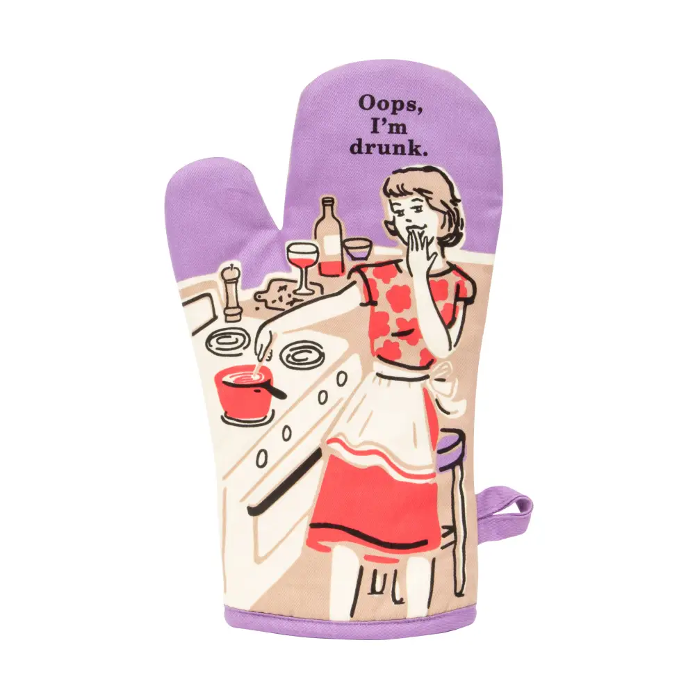 Oops I’m Drunk Oven Mitt - Kitchen