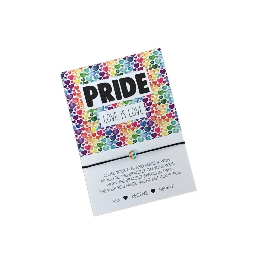 Pride Wish String Bracelet - Jewellery