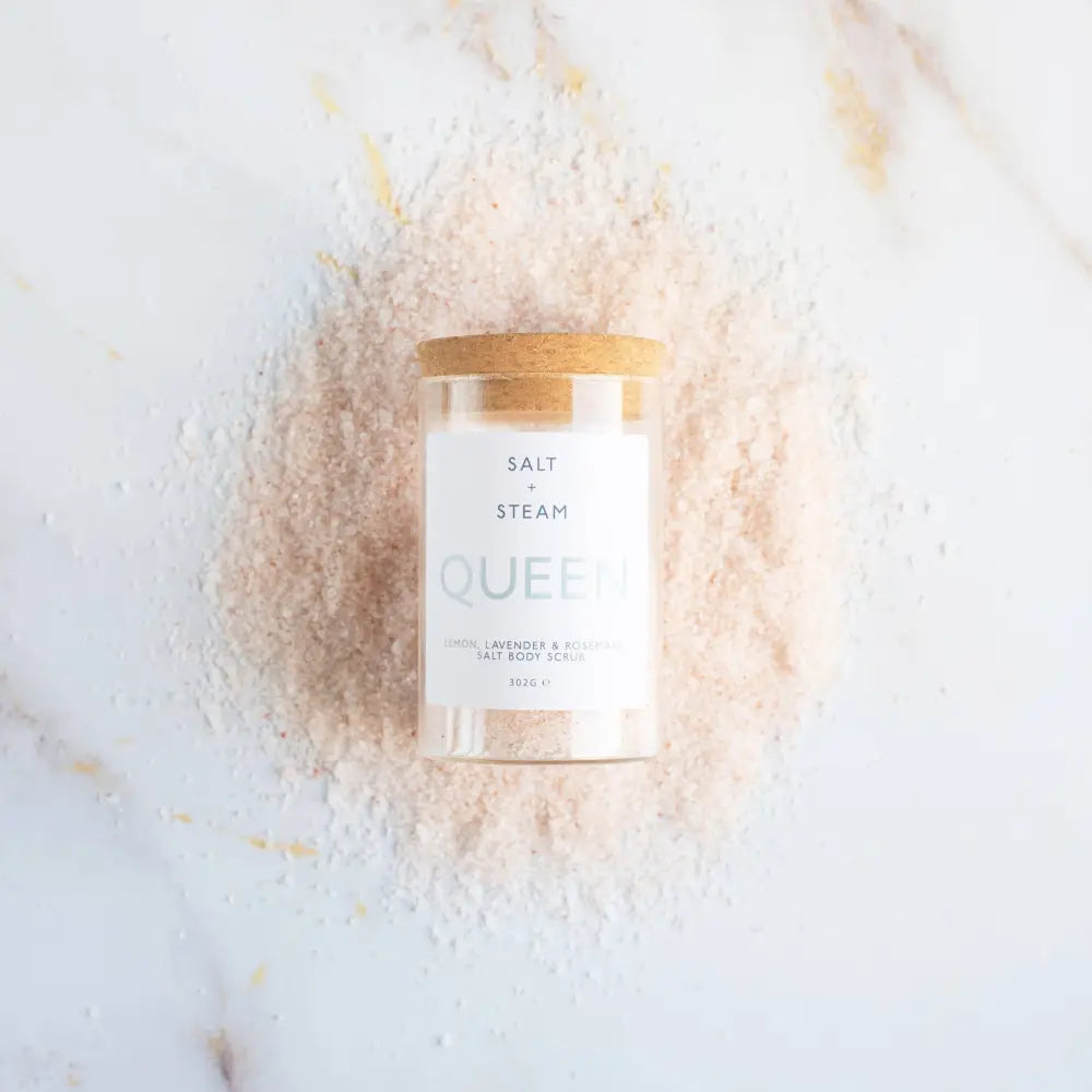 Queen - Lavender Rosemary & Lemon Body Scrub 302g - Bath & Beauty