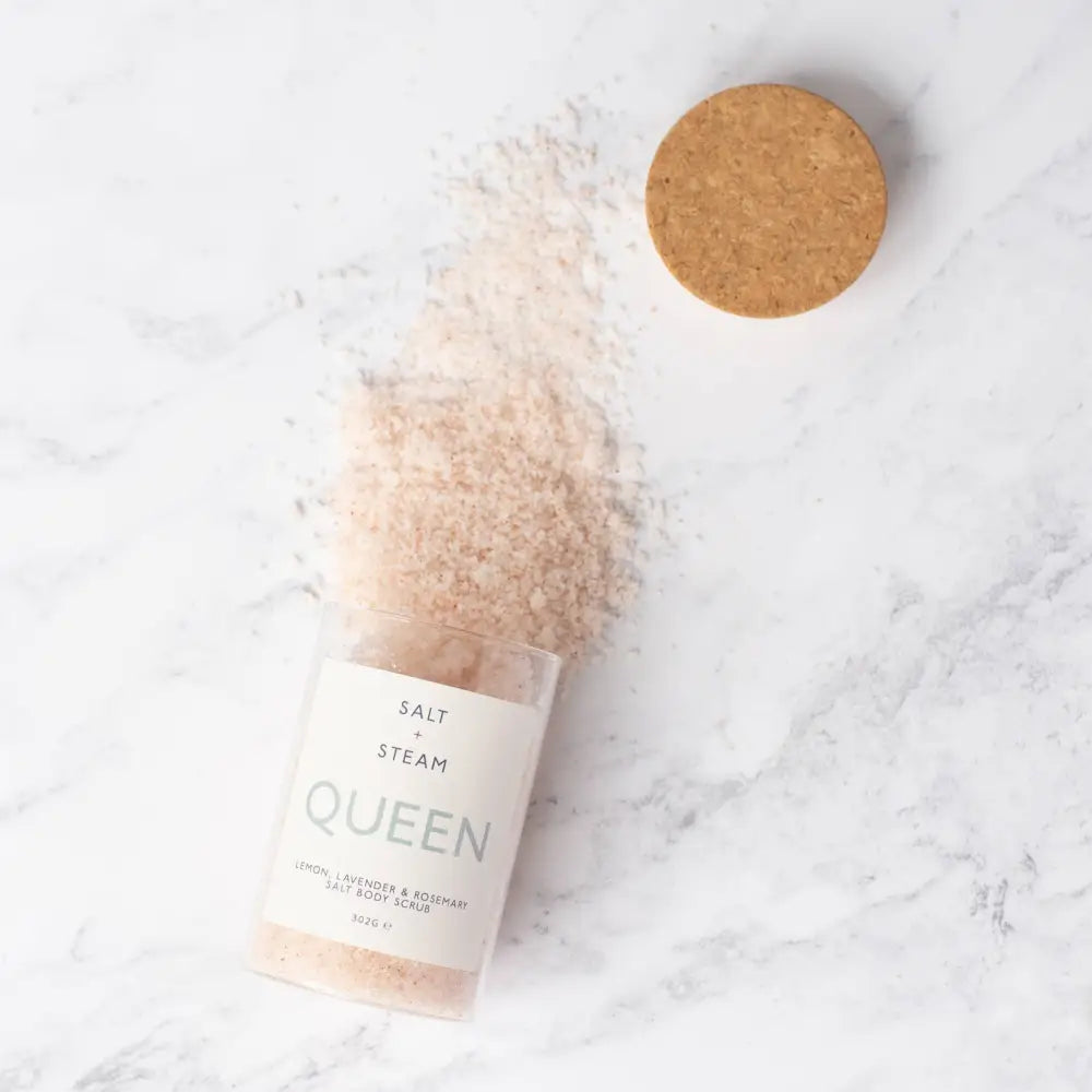 Queen - Lavender Rosemary & Lemon Body Scrub 302g - Bath & Beauty