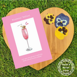 Seed & Recipe Card - Bloomin Bellini Prosecco Cocktail - Cards