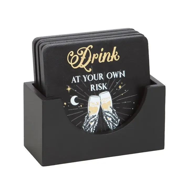 Til Death Do Us Party - Drinks Coaster Set - Kitchen