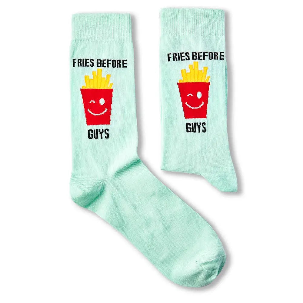 Unisex Fries Before Guys Socks - Socks