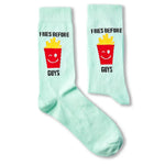 Unisex Fries Before Guys Socks - Socks