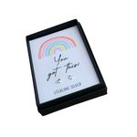 You Got This Sterling Silver Heart Earrings - Jewellery