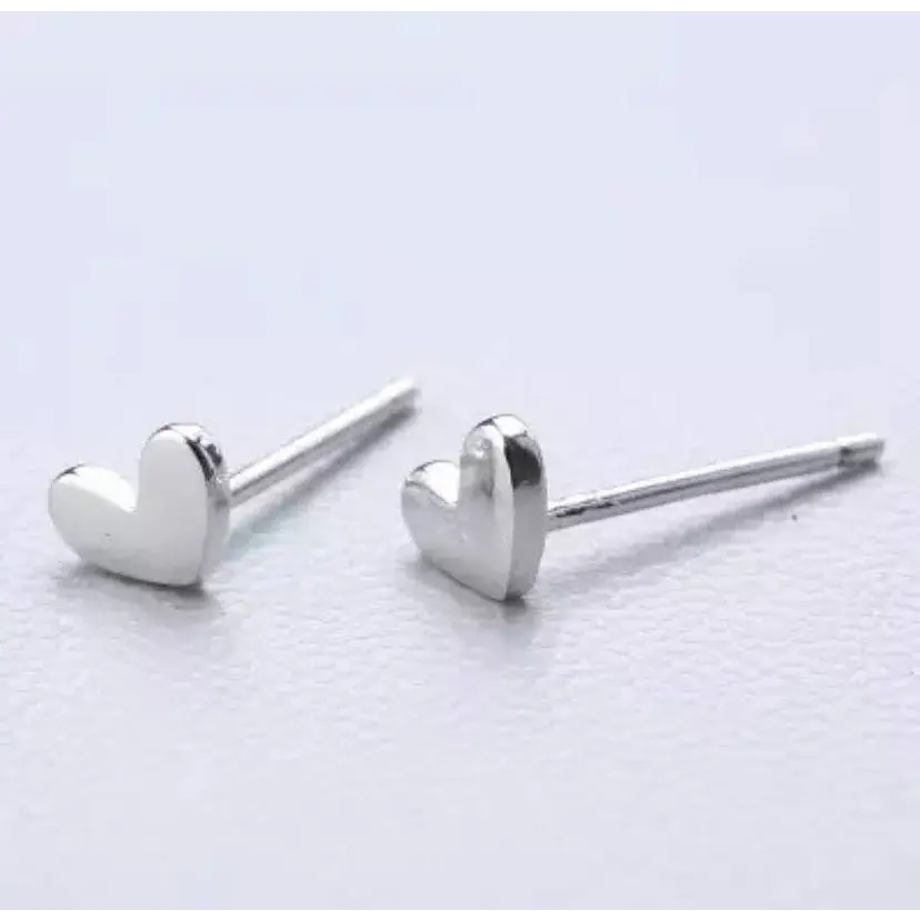 You Got This Sterling Silver Heart Earrings - Jewellery