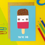 You’re Fab Greeting Card - Cards