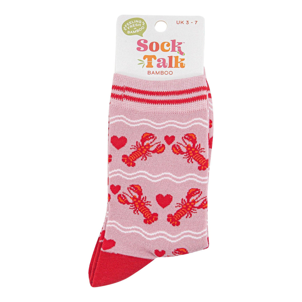 Lobster Love - Fun Women's Socks | Laughing Sisters UK