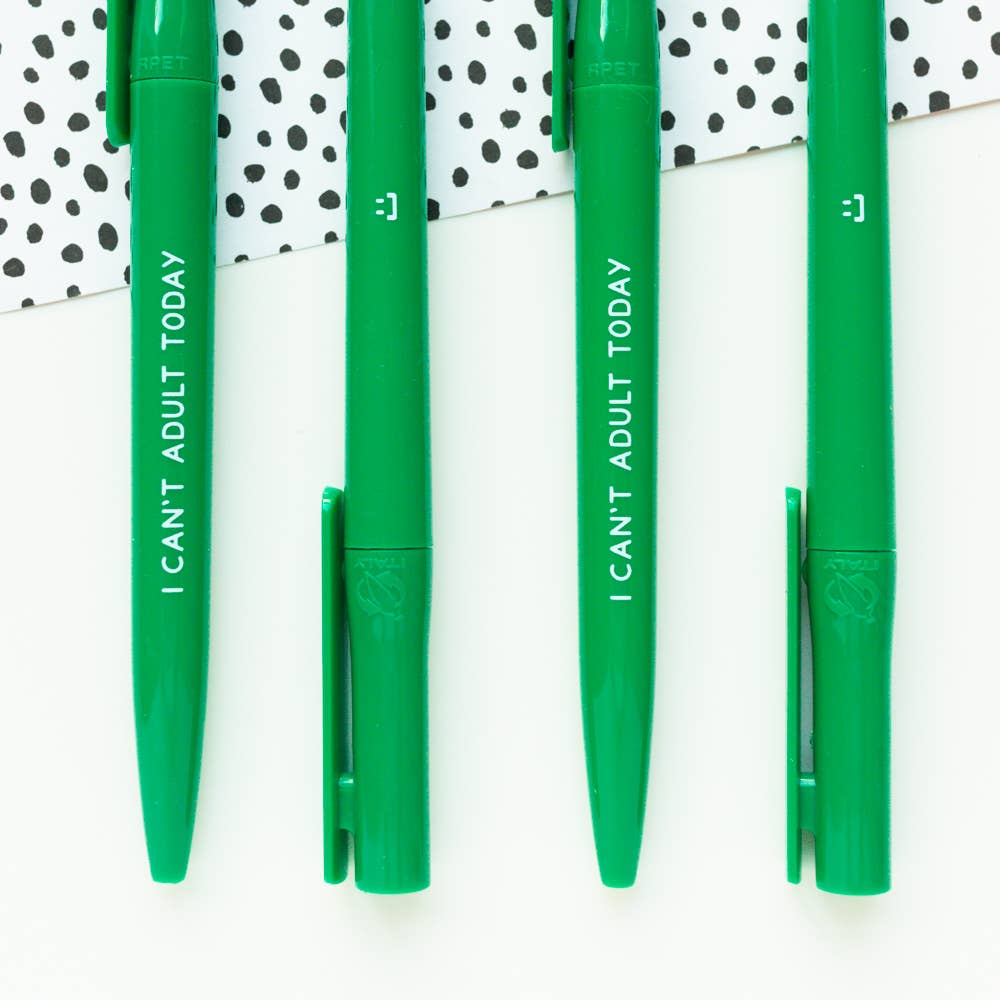 I can't adult today - funny ballpoint pen work gift | Laughing Sisters UK