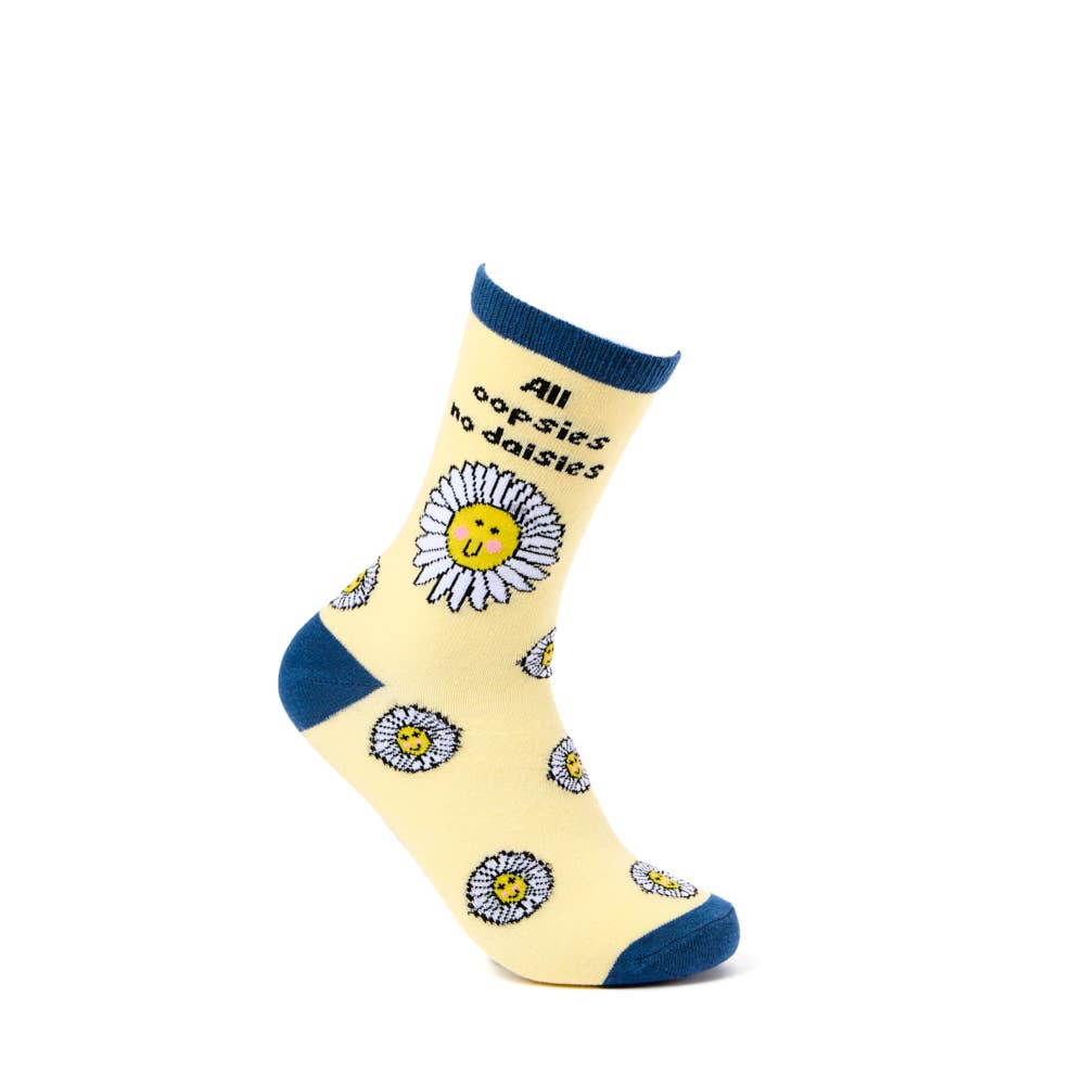 All oopsies no daisies - funny womens socks | Laughing Sisters UK