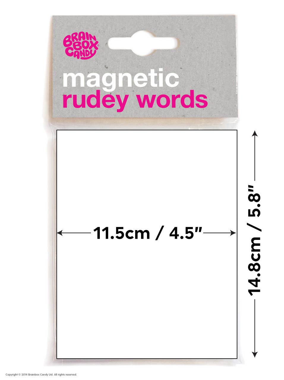 Rudey Magnetic Words - Sweary Fridge Magnet | Laughing Sisters UK