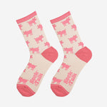 Pink Pig Women's Bamboo Socks | Laughing Sisters UK