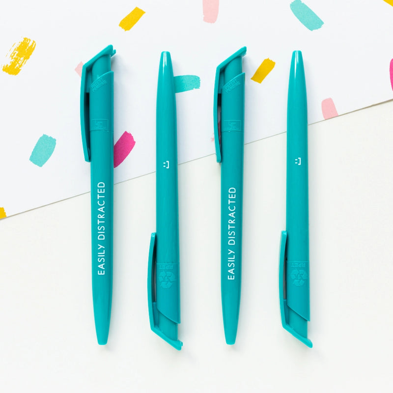 Easily Distracted - funny ADHD pen gift | Laughing Sisters UK